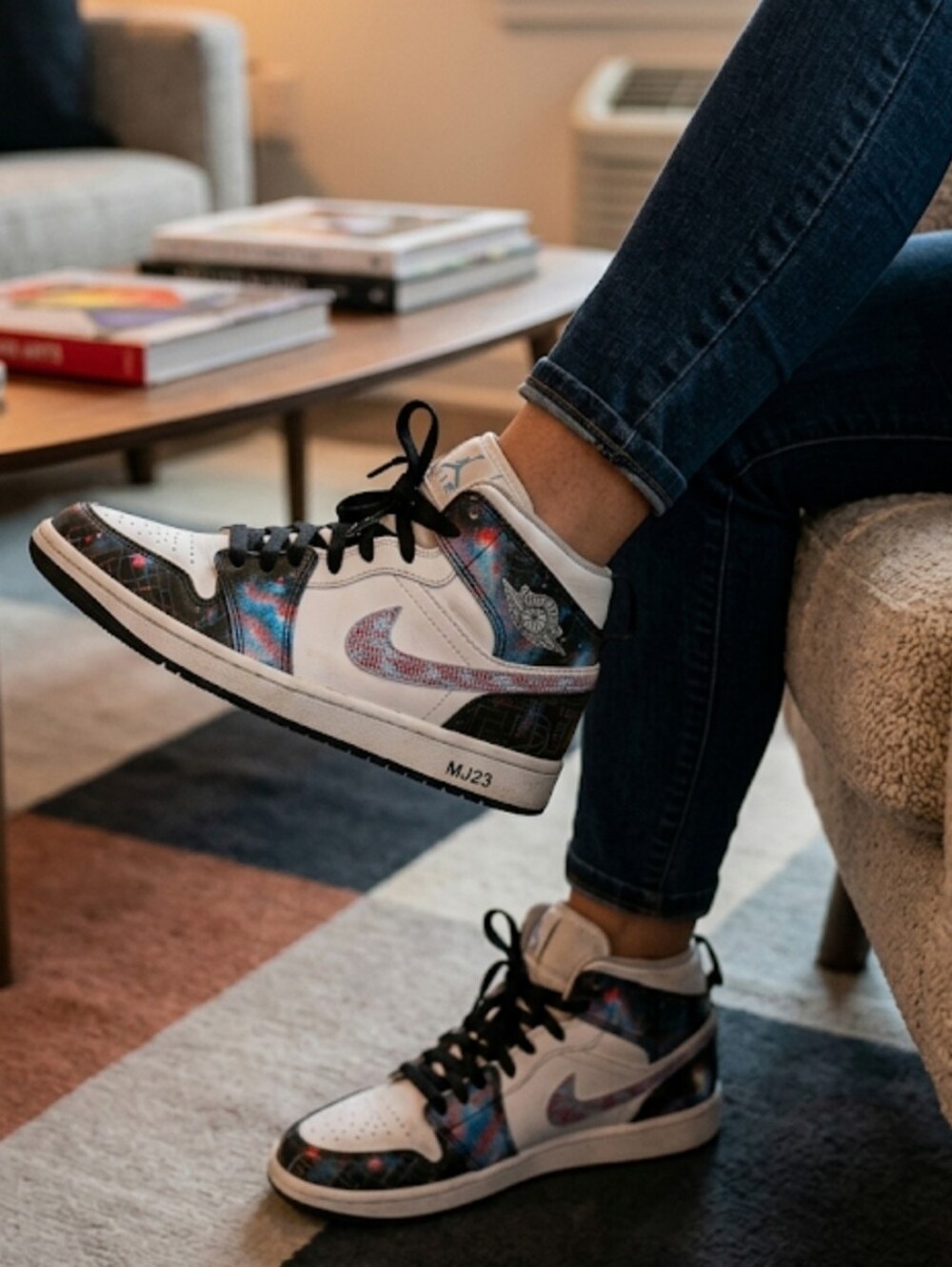Jordan 1 Mid SE Take Flight Shoes